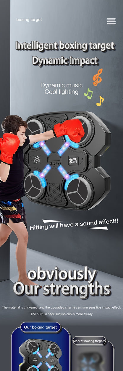 Interactive Electronic Boxing Target