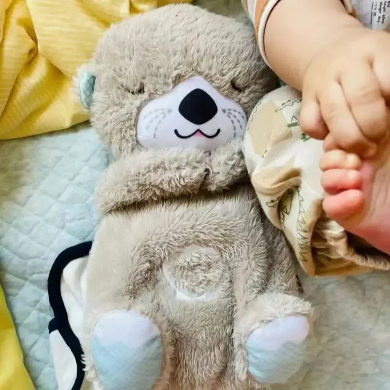 Baby Breathing Otter Plushie