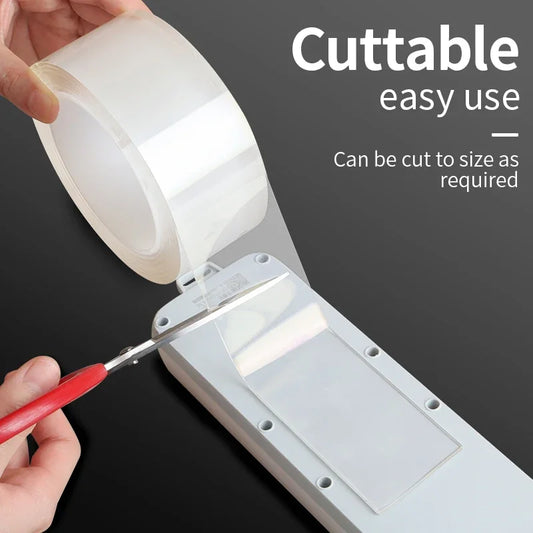 Clear Waterproof Ultra-strong Double-Sided Nano Tape