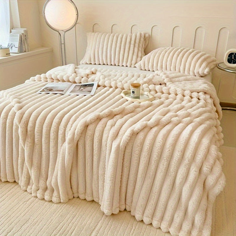 Luxurious Faux Fur Throw Blanket