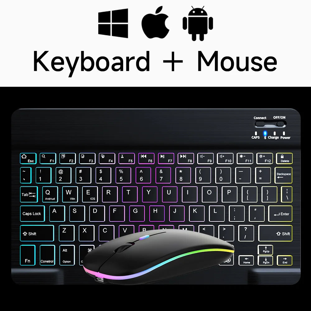 Wireless Bluetooth Keyboard & Mouse