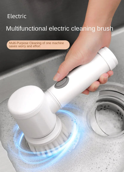 Electric Cleaning Brush for Kitchen and Bathroom