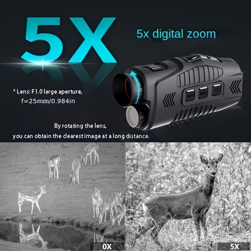 5x Digital Night Vision Monocular