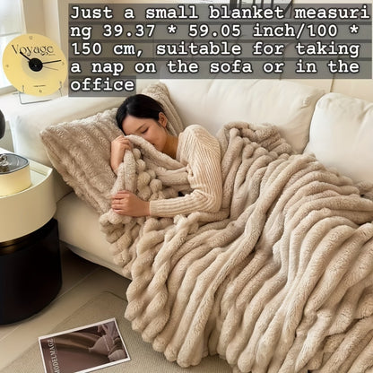 Luxurious Faux Fur Throw Blanket