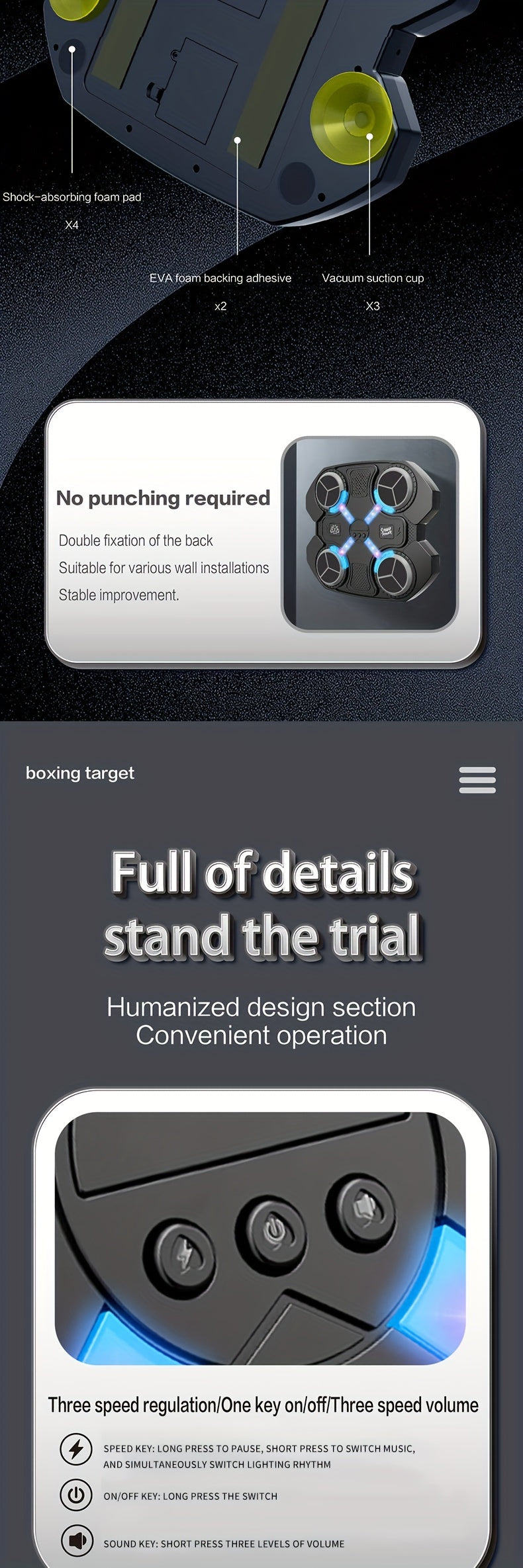 Interactive Electronic Boxing Target