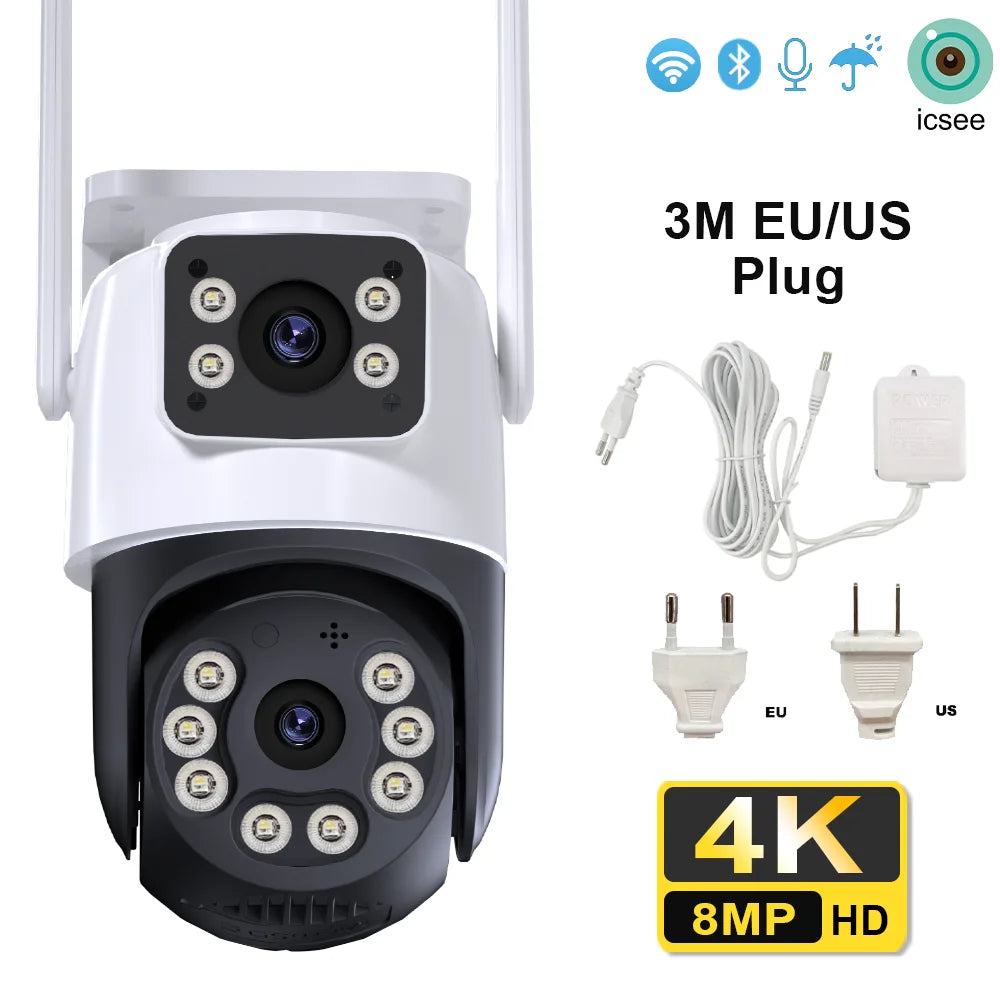 8MP Outdoor Video Surveillance Camera