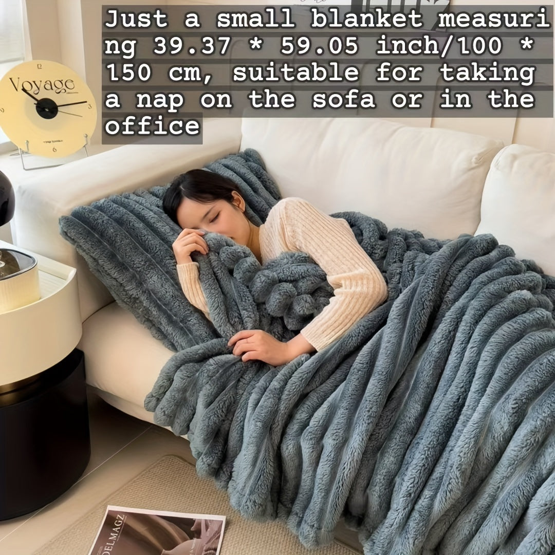 Luxurious Faux Fur Throw Blanket