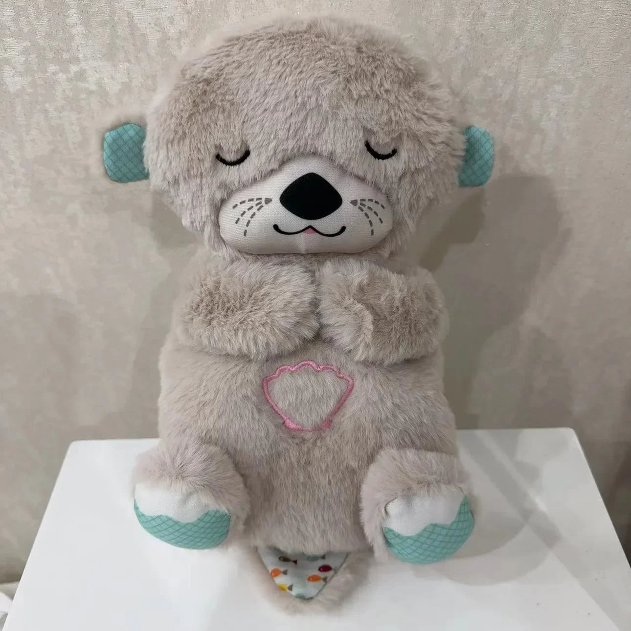 Baby Breathing Otter Plushie